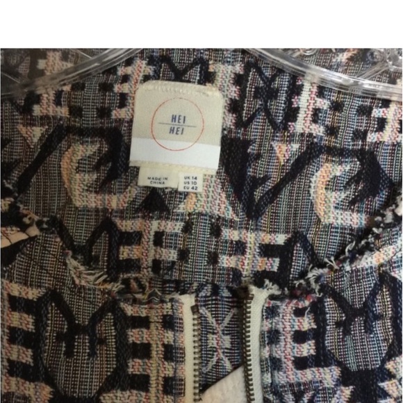 Anthropologie jacket by Hei Hei size 10 - Picture 7 of 9